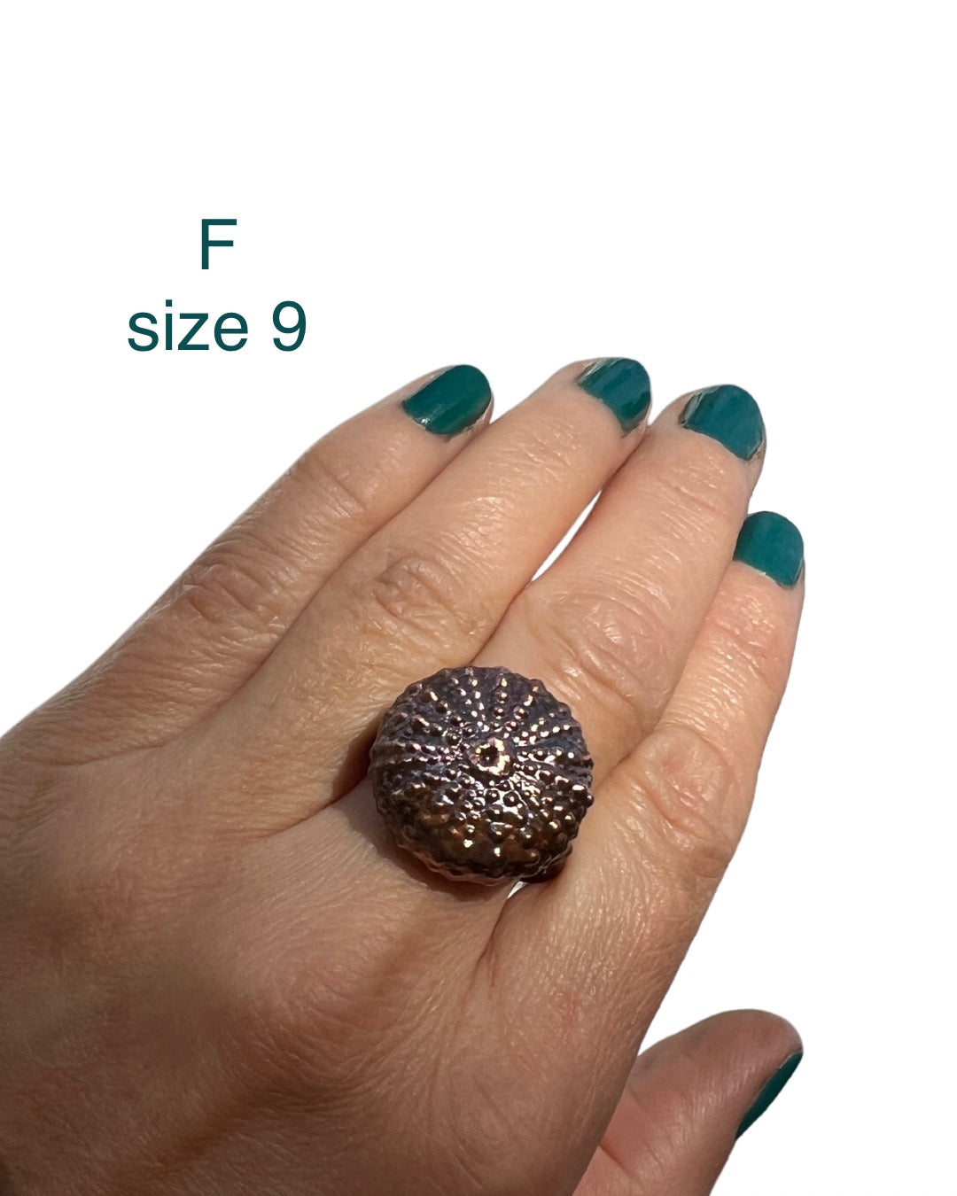 Sea Urchin Rings - Silver and Copper