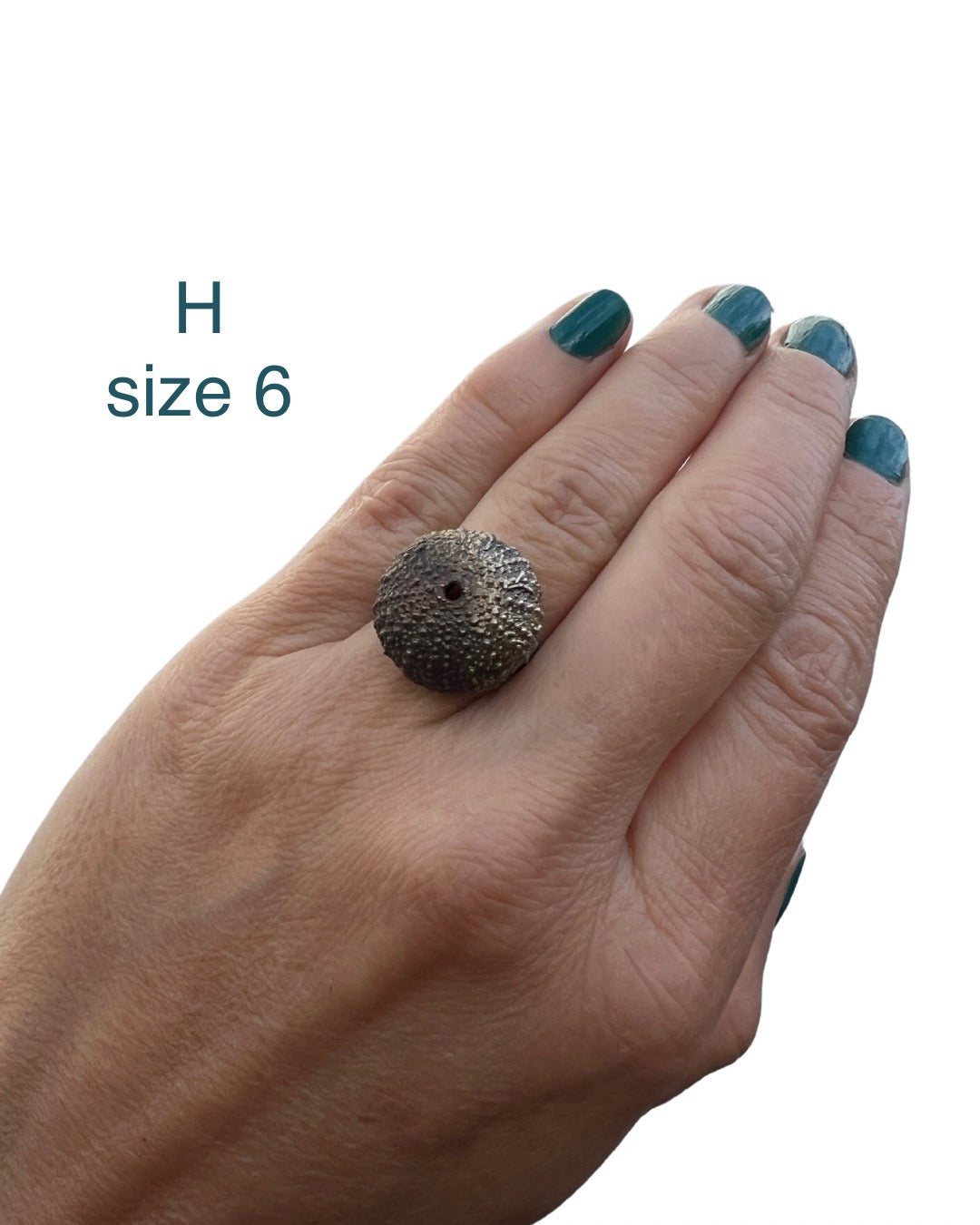 Sea Urchin Rings - Silver and Copper