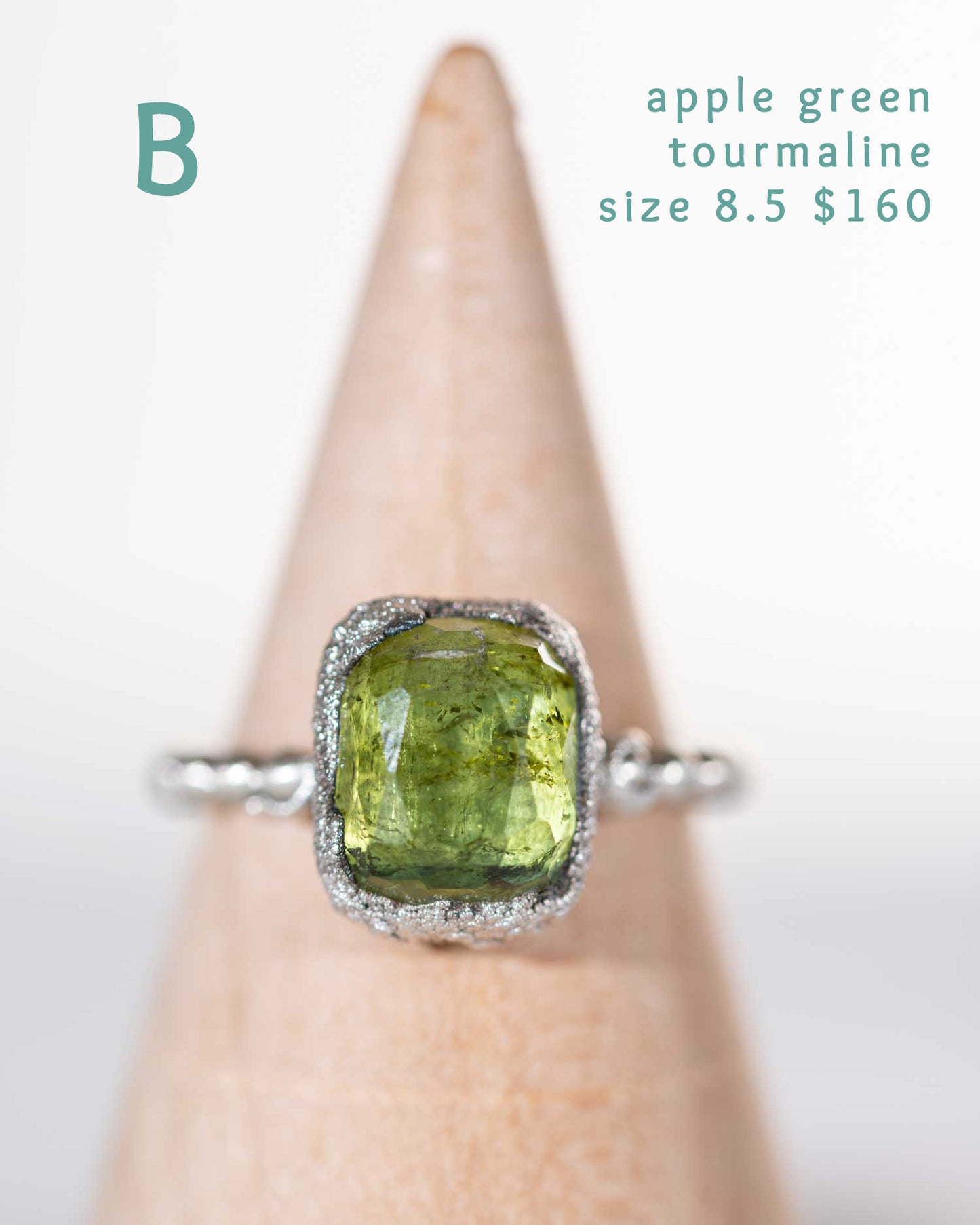 Beautiful Sparkly Silver Stacker Rings with Gemstones