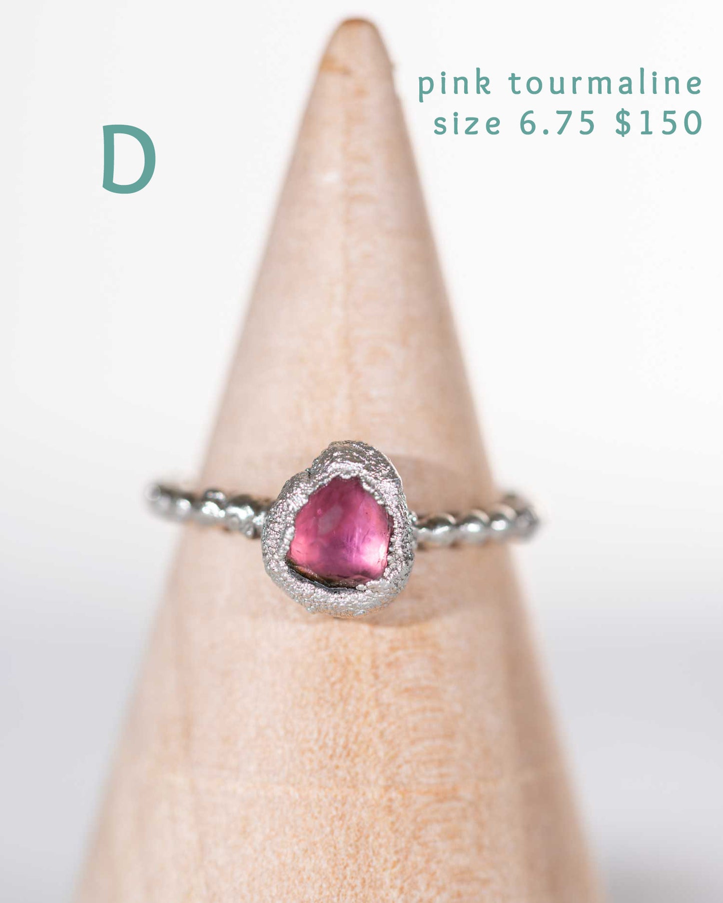 Beautiful Sparkly Silver Stacker Rings with Gemstones