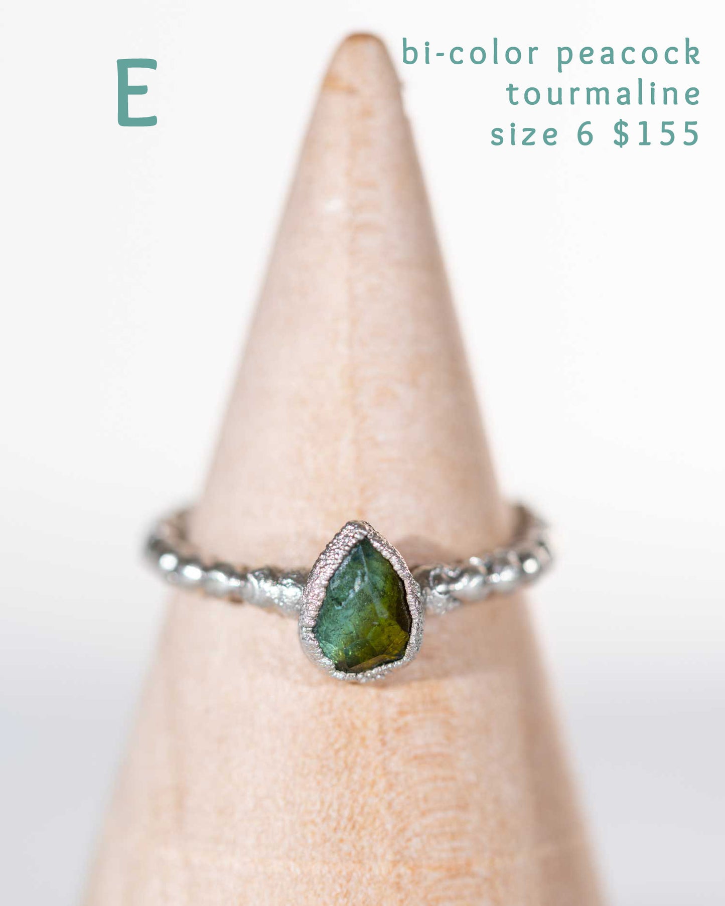 Beautiful Sparkly Silver Stacker Rings with Gemstones