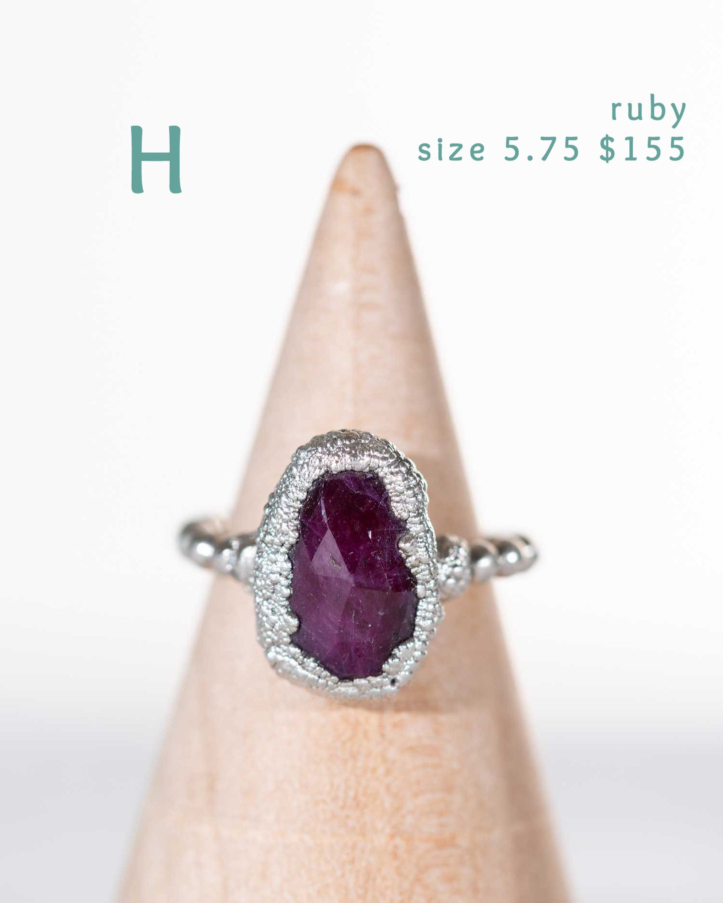 Beautiful Sparkly Silver Stacker Rings with Gemstones