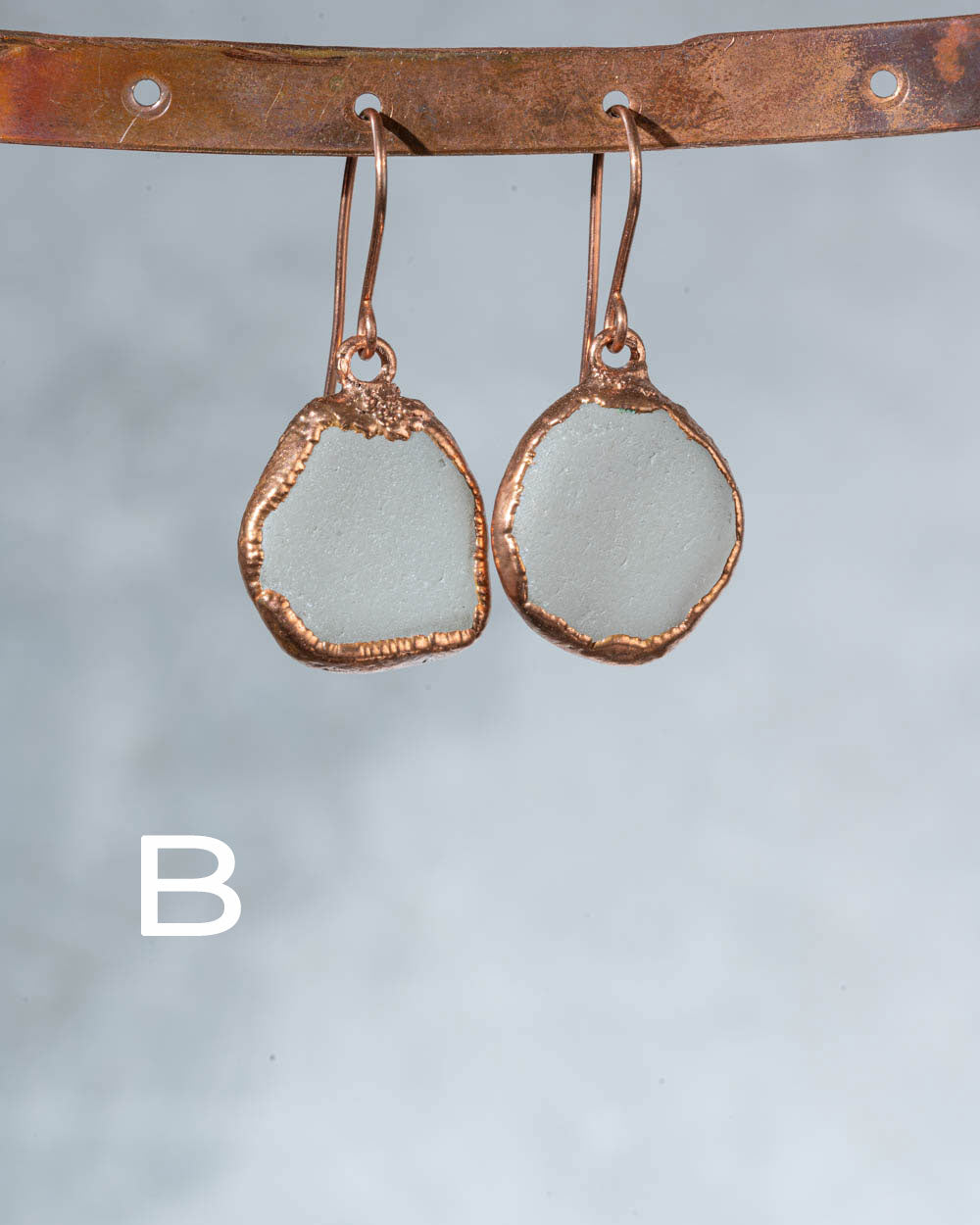 Sea Glass Dangle Earrings
