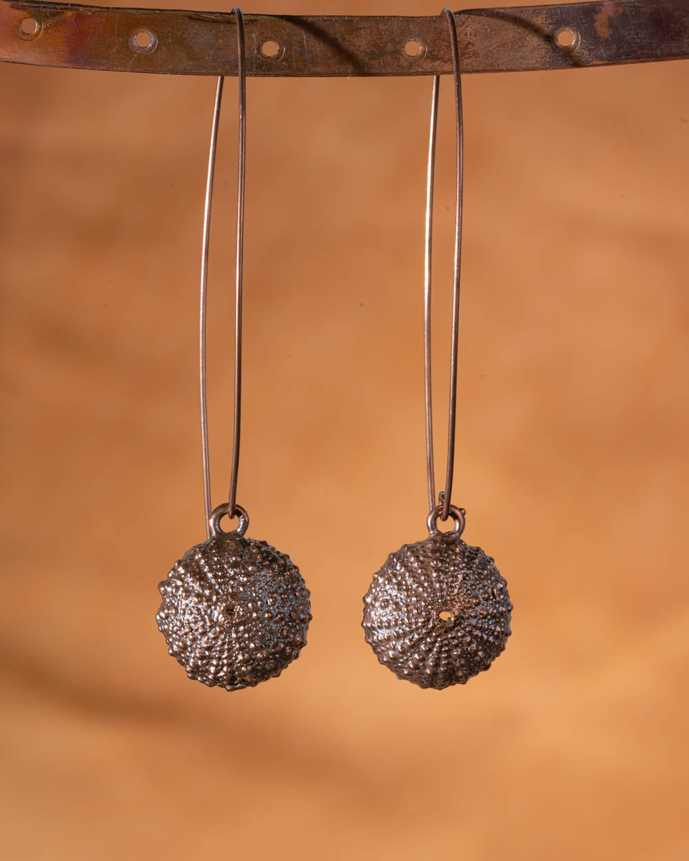 Sea Urchin Dangle Earrings
