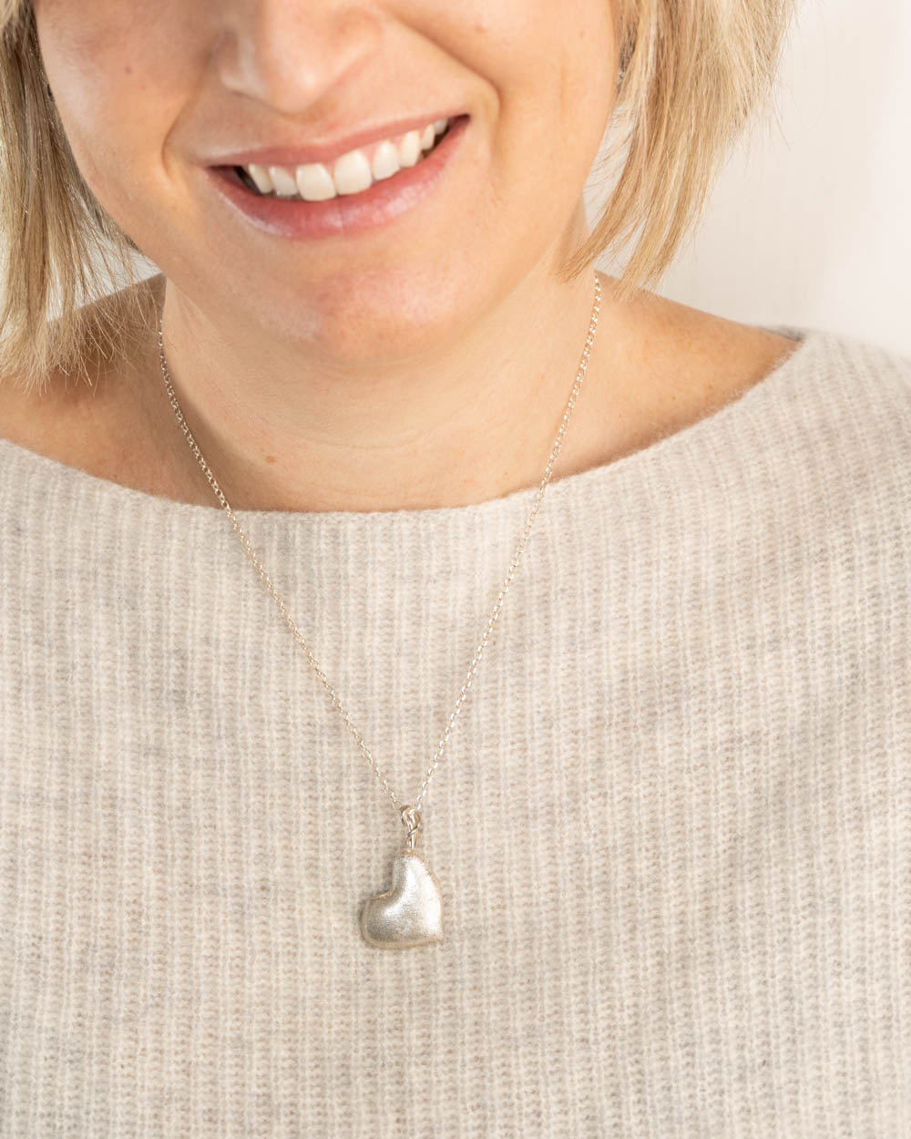 Silver Heart Necklace