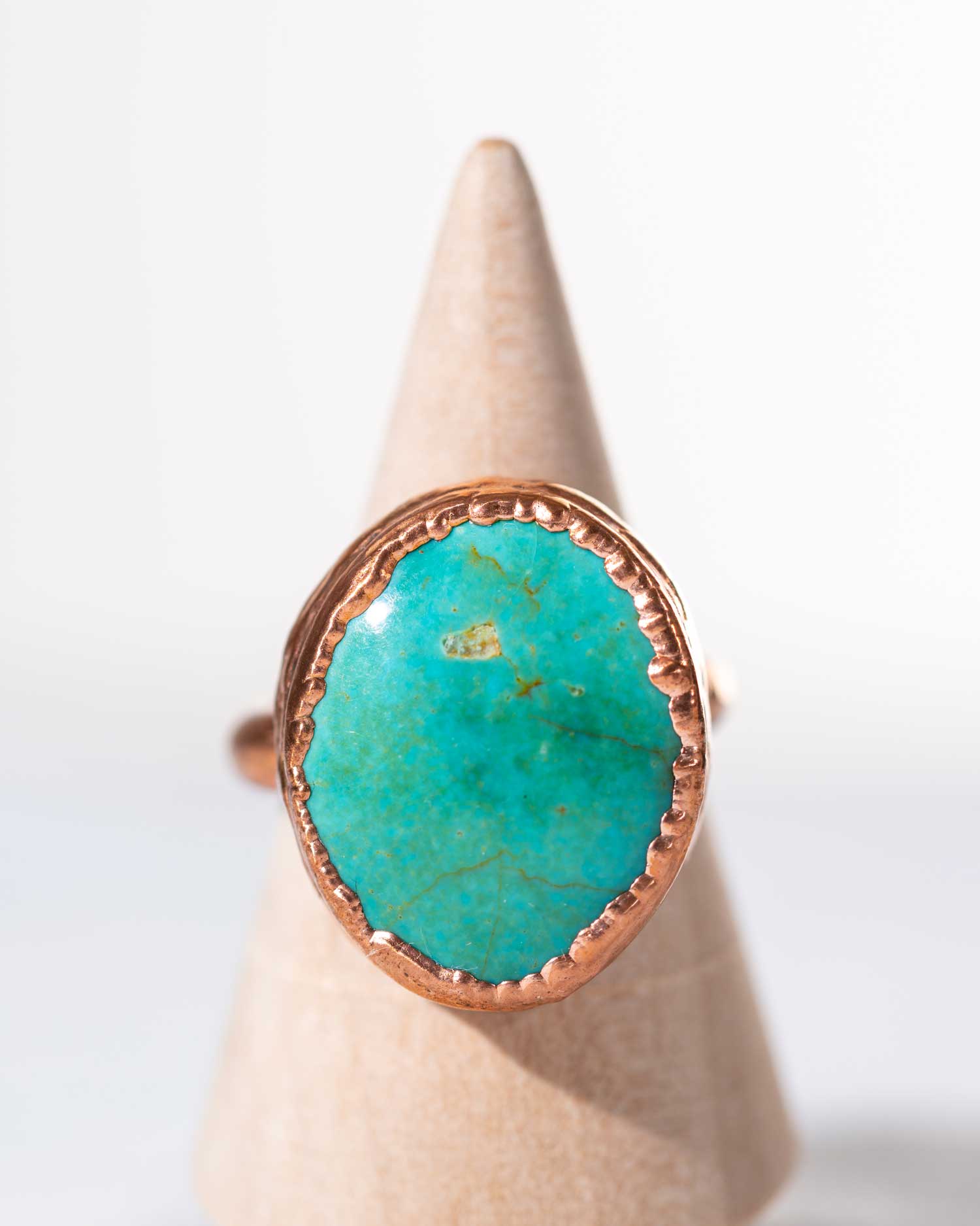 green turquoise ring