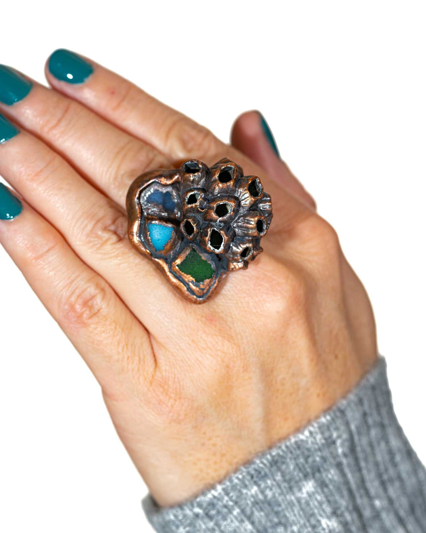 barnacle cluster ring beachcomber