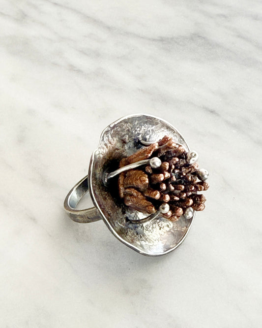 Botanical Ring sz 7.5