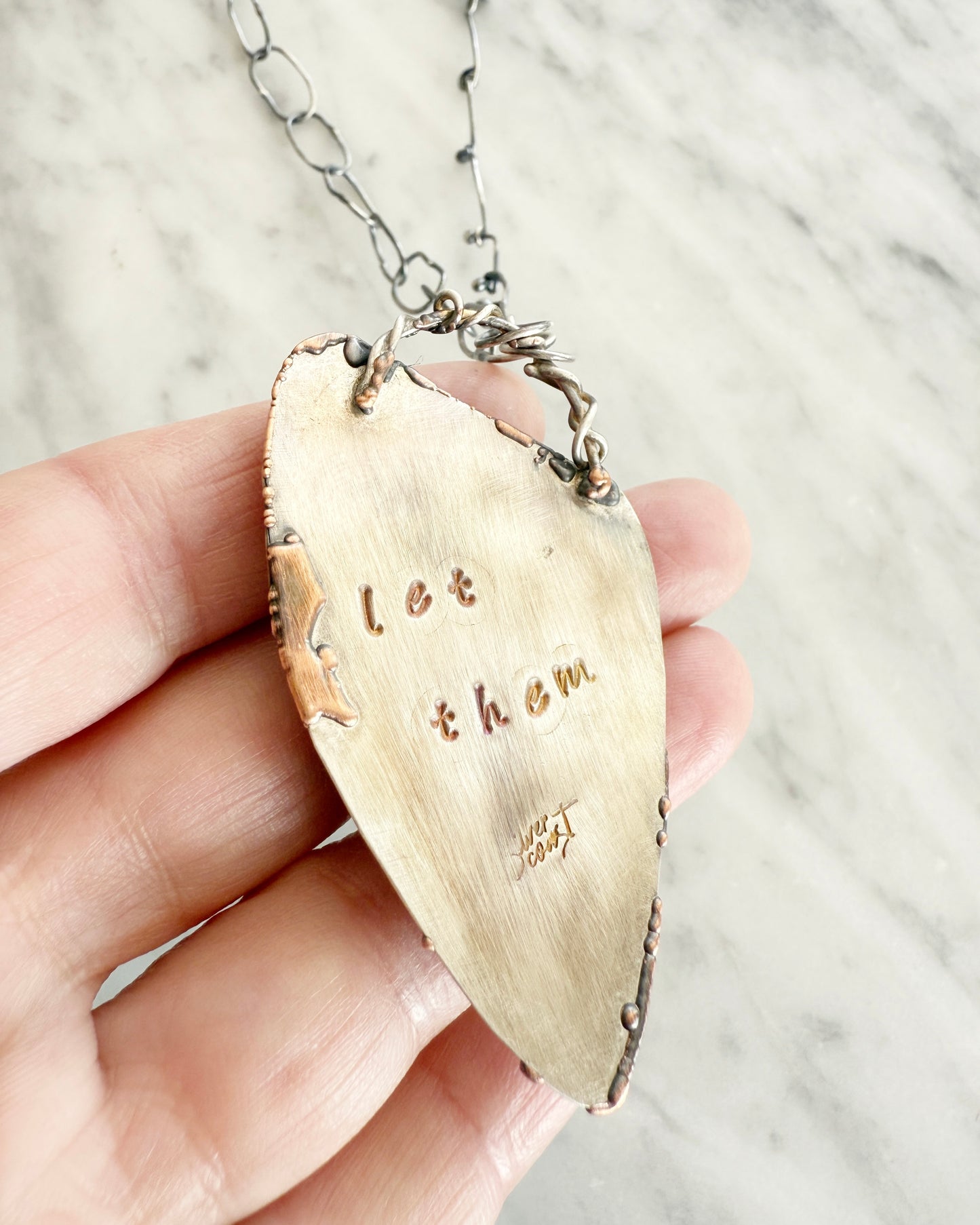 Let Them Necklace