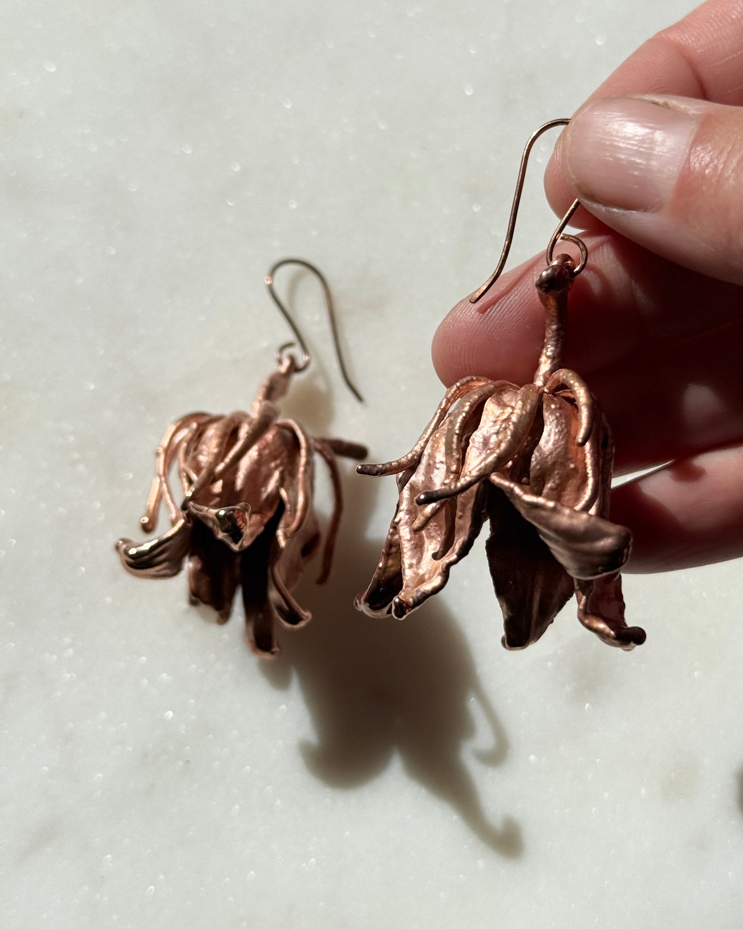 Hibiscus Flower Earrings