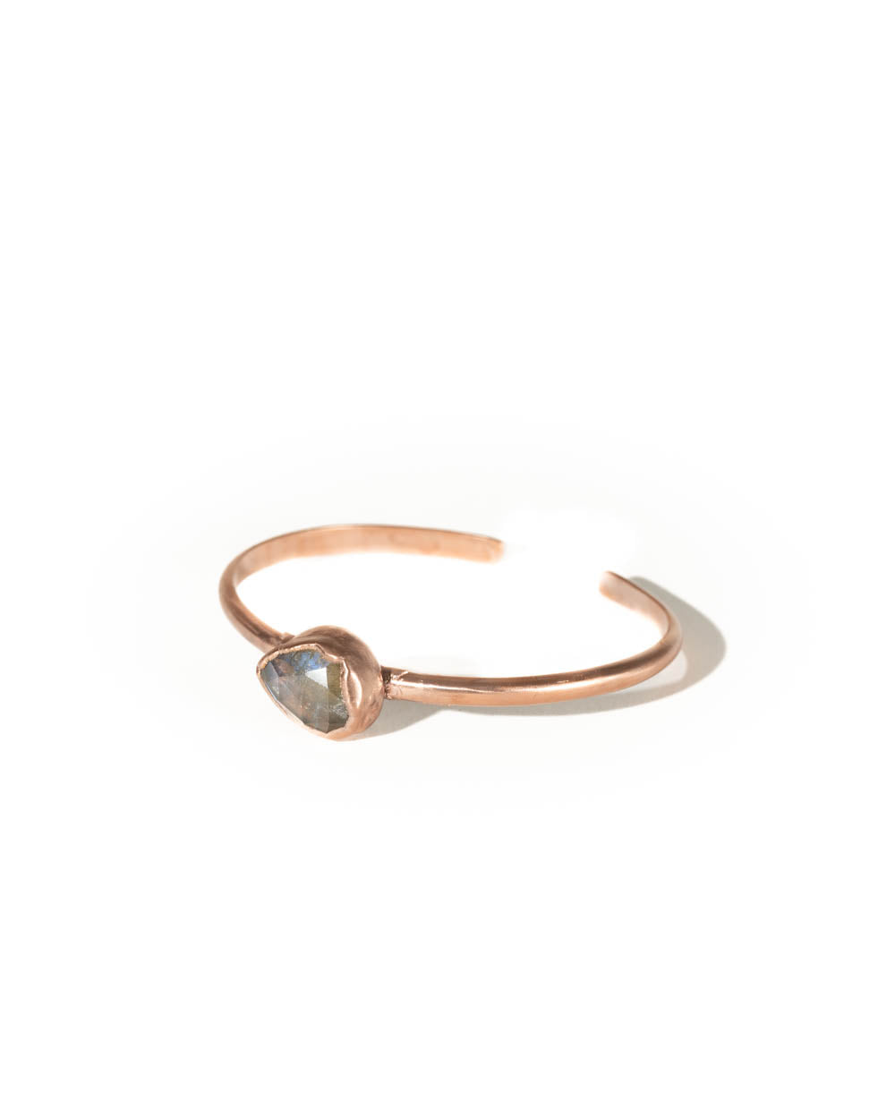 Labradorite Copper Cuff Bracelet