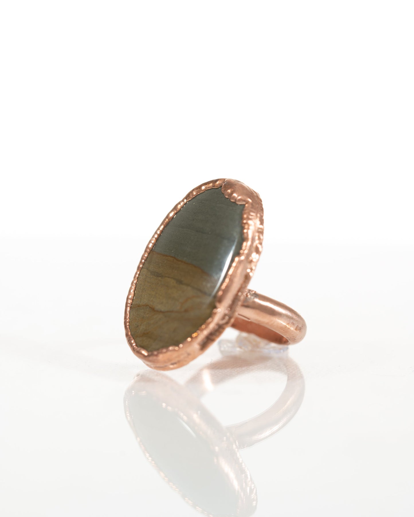 Landscape Jasper Ring size 7