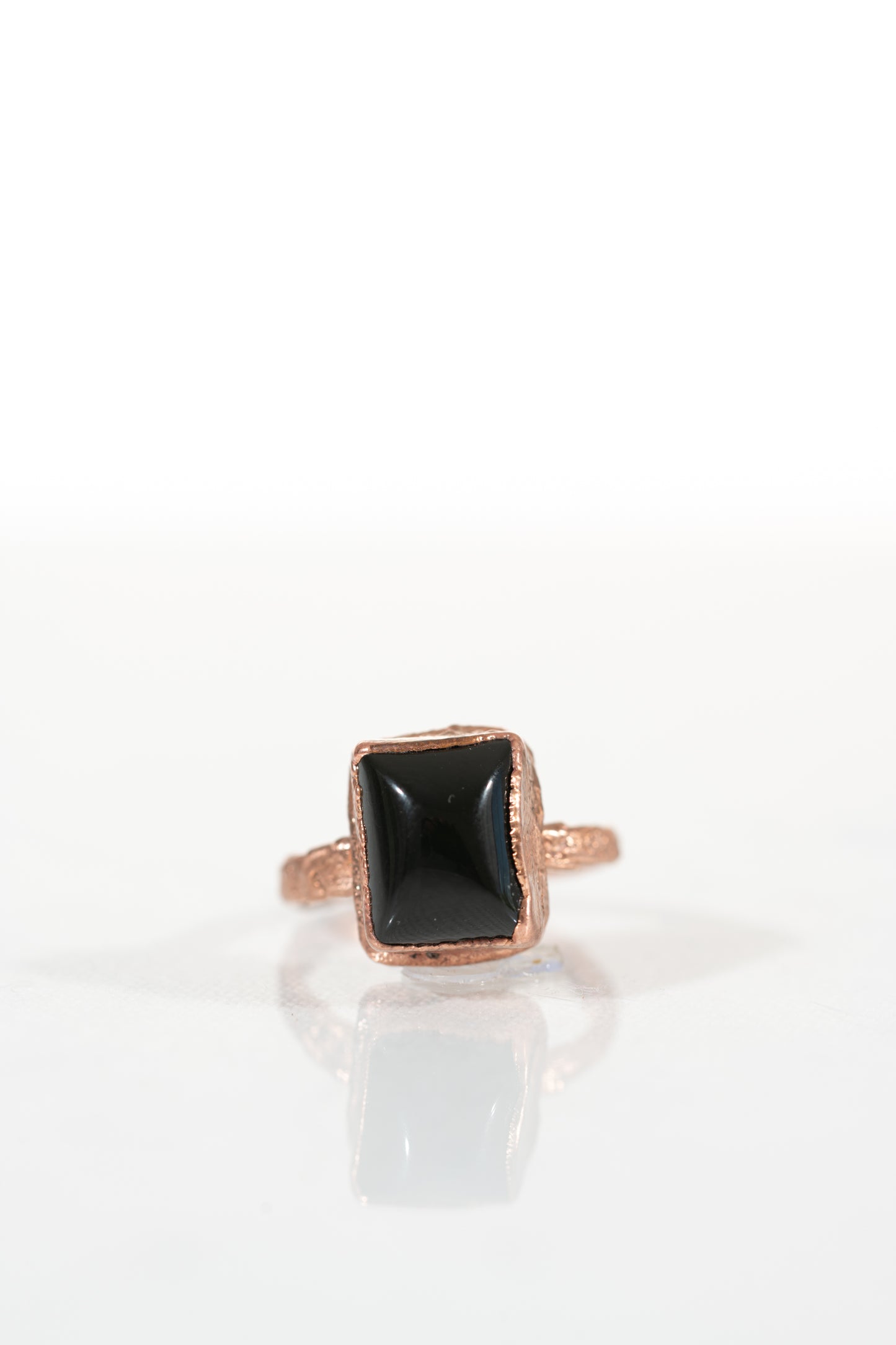 Black Onyx Ring sz 6