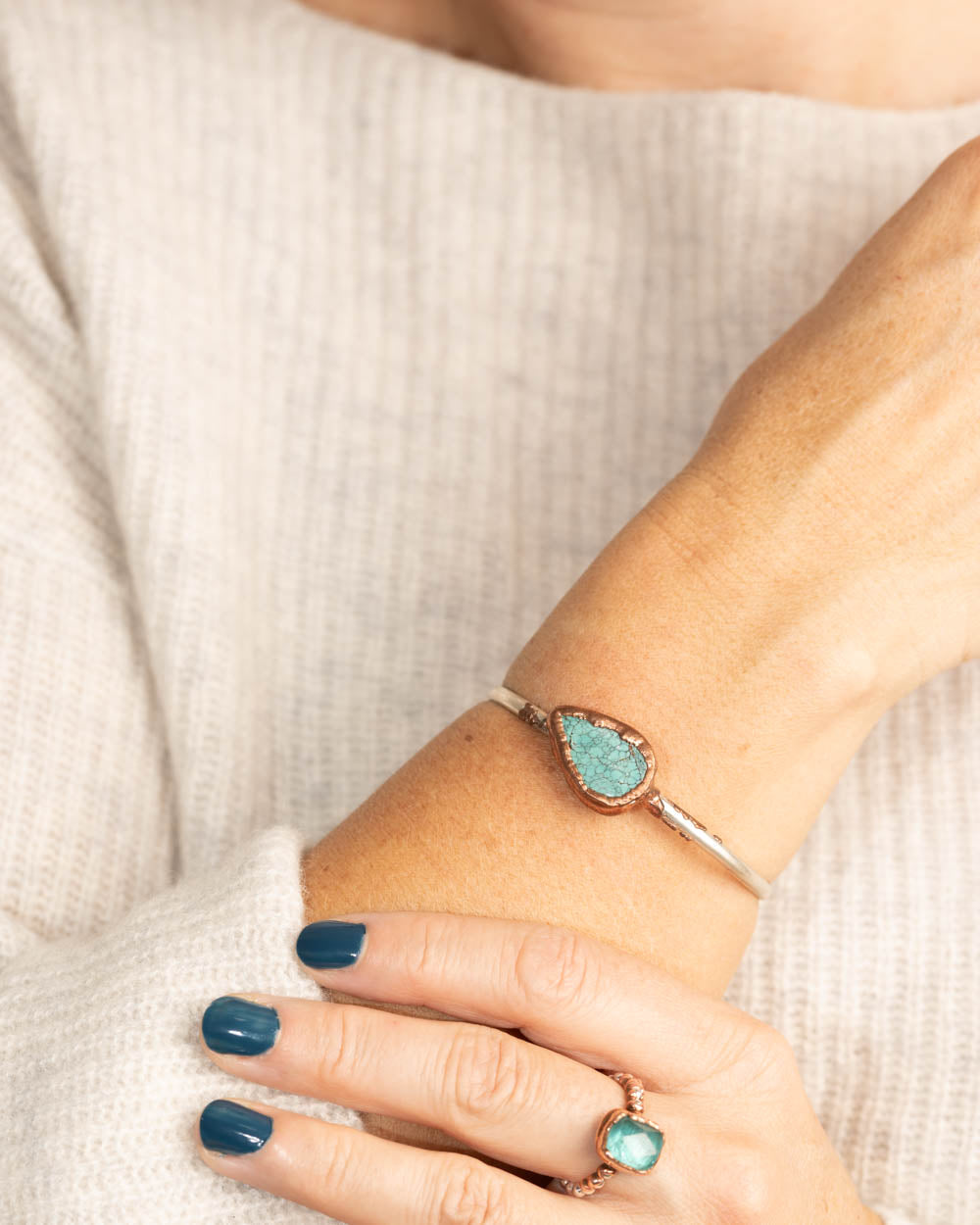Lovely Turquoise Cuff Bracelet
