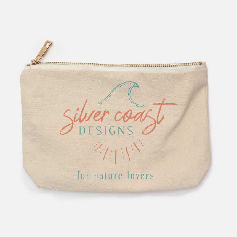 Silver Coast Designs zipper pouch